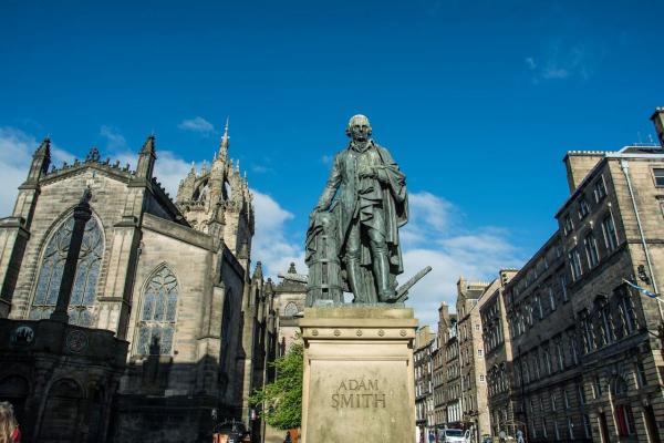Adam Smith statue, Edinburgh